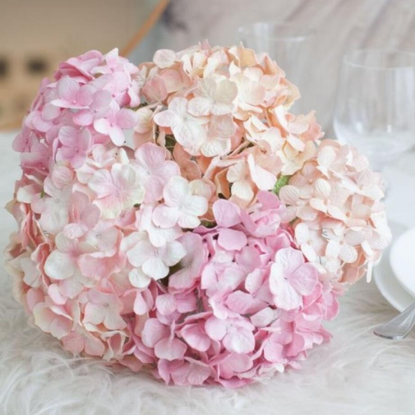 Bridal Hydrangea Pink Bouquet