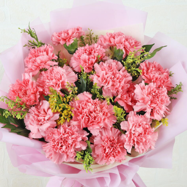 The Carnation Everglow Bouquet