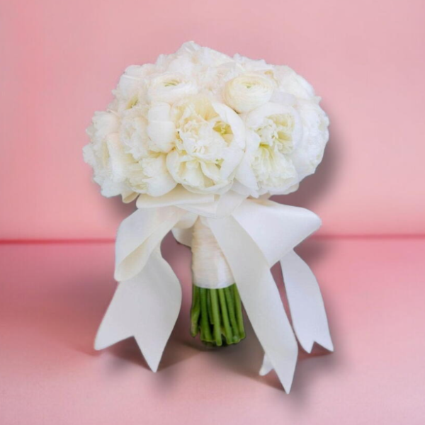 Coral Charm Peony Bouquet