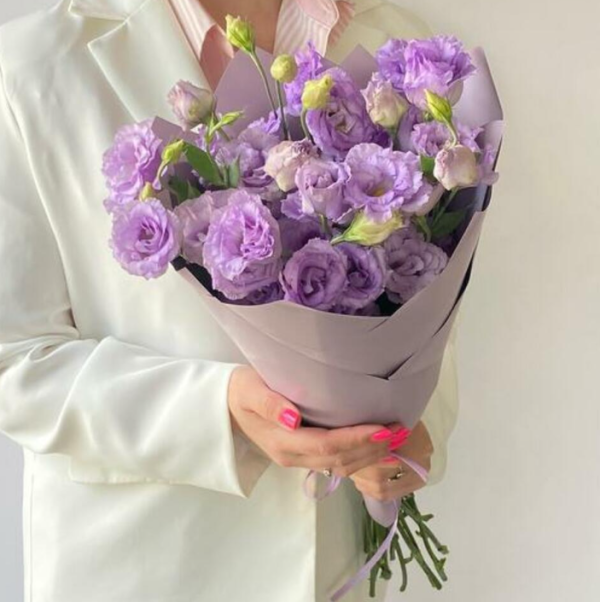 Lavender Eustoma