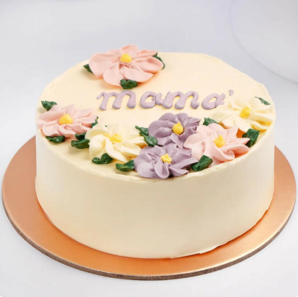 Mama Floral Chocolate Cake