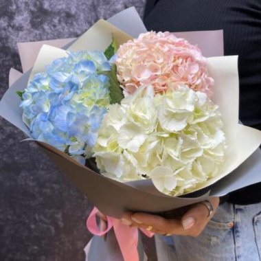 Mixed Hydrangea Bouquet