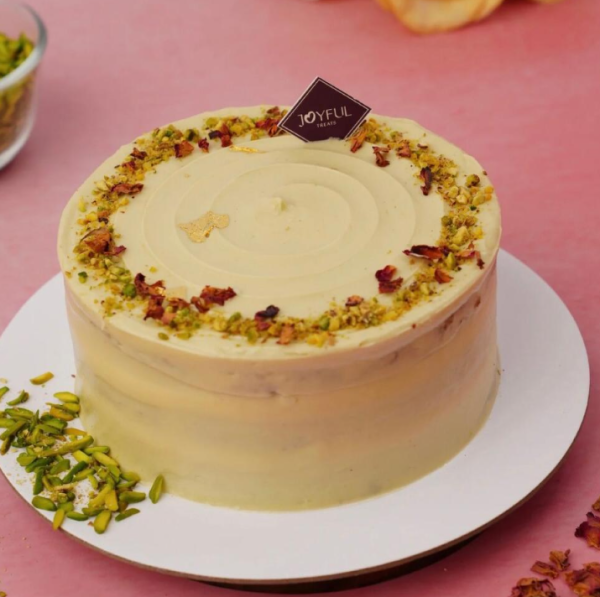 Pistachio Cake with Cream Cheese