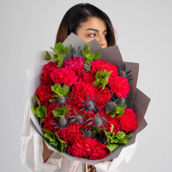 Rose Carnations Bouquet