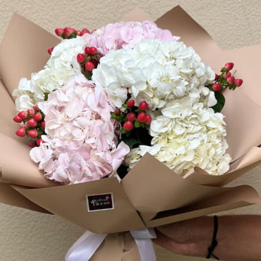 Serenity Blooms Hydrangea Bouquet